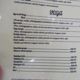Tréfli Gyros, Budapest - Étlap/itallap