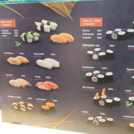 Tsuru Sushi - Árkád Budapest - Étlap/itallap