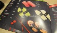 Tsuru Sushi - Árkád Budapest - Étlap/itallap