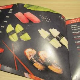 Tsuru Sushi - Árkád Budapest - Étlap/itallap