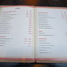 Tutto Restaurant Budapest - Étlap/itallap