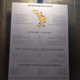 UMO Restaurant Budapest - Étlap/itallap