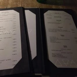 UMO Restaurant Budapest - Étlap/itallap