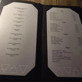 UMO Restaurant Budapest - Étlap/itallap