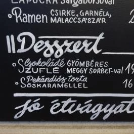 Up & Down Budapest - Étlap/itallap