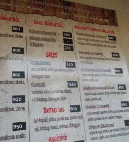 Útonálló Zabáló