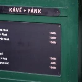 Váczi Lángos Vác - Étlap/itallap