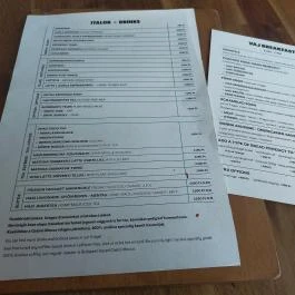 Vaj - Hello Buda Budapest - Étel/ital