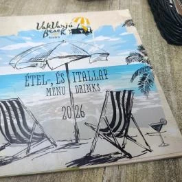 Vakvarjú Beach Bistro Budapest - Étlap/itallap