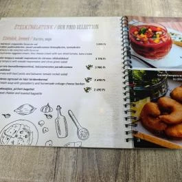 Vakvarjú Beach Bistro Budapest - Étlap/itallap