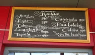 Vakvarjú Beach Bistro Budapest - Étlap/itallap