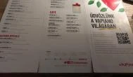 Vapiano Étterem - Bécsi Corner Budapest - Étlap/itallap