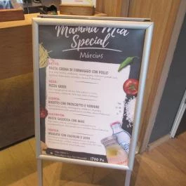 Vapiano Étterem - Belváros Budapest - Étlap/itallap