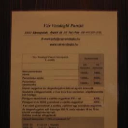 Vár Panzió, Sárospatak - Egyéb