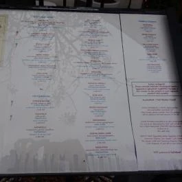 Vár: A Speiz Budapest - Étlap/itallap