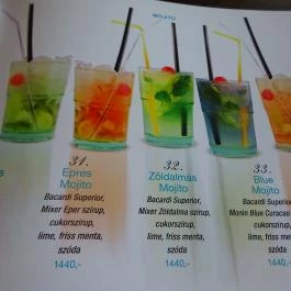 Várkert Kávézó Mosonmagyaróvár - Étlap/itallap