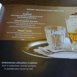 Várkert Kávézó Mosonmagyaróvár - Étlap/itallap