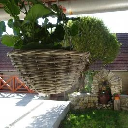 Várpanoráma Vendégház Nagyvázsony - Medence/kert