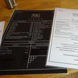 Vas Manci Budapest - Étlap/itallap