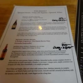 Vas Manci Budapest - Étlap/itallap