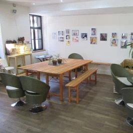 Vasmacska KávéZoo Budapest - Belső