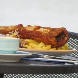 Vasmacska Terasz Budapest - Étel/ital