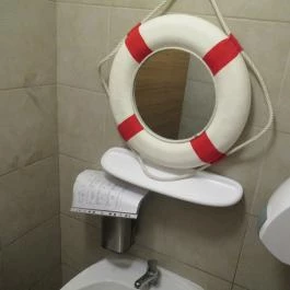 Vasmacska Terasz Budapest - Mosdó