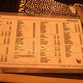 Vatoz, Budapest - Étlap/itallap