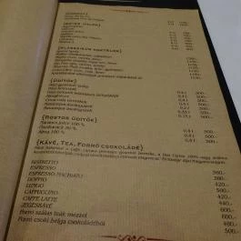 Végállomás Bistro & Wine, Miskolc - Étlap/itallap