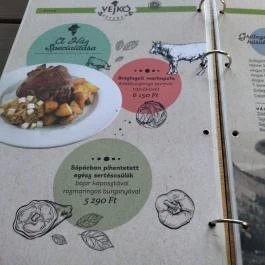 Vejkó Étterem Monor - Étlap/itallap