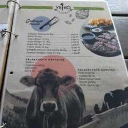 Vejkó Étterem Monor - Étlap/itallap