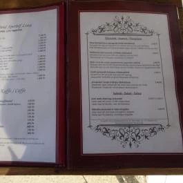 Vén Hajó Étterem Budapest - Étlap/itallap