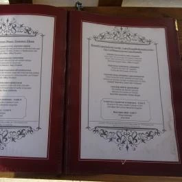 Vén Hajó Étterem Budapest - Étlap/itallap