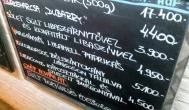 Vendéglő a KisBíróhoz Budapest - Étlap/itallap