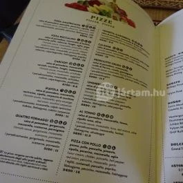 Vendetta - Pasta e Basta Budapest - Étlap/itallap