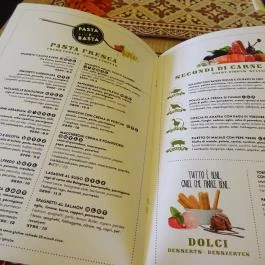 Vendetta - Pasta e Basta Budapest - Étlap/itallap