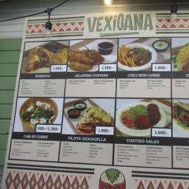 Vexicana - Vegan Garden, Budapest - Étlap/itallap