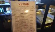 Vicino Italian Bistro - Premier Outlet Biatorbágy - Étlap/itallap
