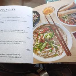 Viet Pho Bisztró Budapest - Étlap/itallap