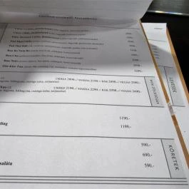 Vietnam Gourmet Budapest - Étlap/itallap