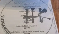 Vietnámi Gulyás Budapest - Étlap/itallap