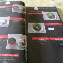 Vietnami Speciális Melegkonyha Budapest - Étlap/itallap