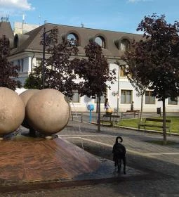 A Vigalmi tér szökőkútja