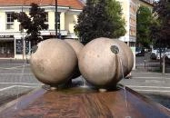 A Vigalmi tér szökőkútja Budapest