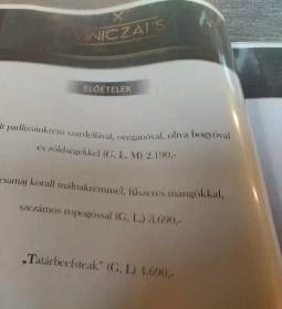 Viniczai's Restaurant & Bar