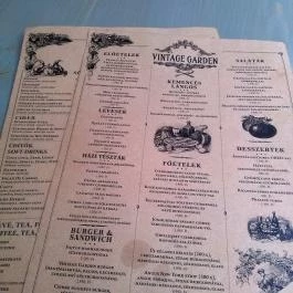 The Sweet by Vintage Garden Budapest - Étlap/itallap