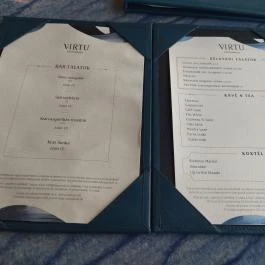VIRTU Restaurant Budapest - Étlap/itallap