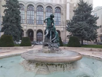 Vízcsorgató gyermekek kútja Budapest