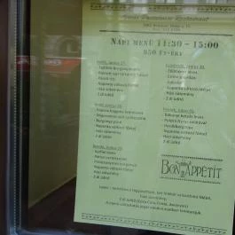 Vörös Postakocsi Étterem, Budapest - Étlap/itallap