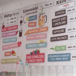 Waffle Dog, Budapest - Étlap/itallap